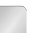 thumbnail image 3 of Kate and Laurel Zayda Radius Rectangle Framed Wall Mirror, Silver 24x36, 3 of 8