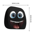 thumbnail image 3 of Funny Car Print Headrest Cover, EDHITNR Universal Stretchy Elastic Headrest Protector, Breathable Mesh Washable Headrest Covers for Vehicle Seat Protection, 3 of 4
