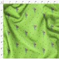 thumbnail image 4 of Soimoi polyester Crepe Fabric Leaves & Lily Floral Print Fabric by Yard 52 Inch Wide, 4 of 6