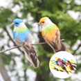thumbnail image 4 of LHCER Artificial Decor,12Pcs Beautiful Colorful Simulation Foam Bird Decor Garden Plants Decoration Ornament,Simulation Bird, 4 of 8