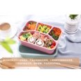 thumbnail image 3 of Lksixu Lunch Box Bento Box Four-compartment Snack Box for Women Men Travel Office, 3 of 4