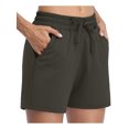 thumbnail image 1 of Short de Course à la Taille Élastique pour Femmes avec Poches, 1 of 6