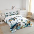 thumbnail image 3 of Erosebridal 3D Sea Turtle Bedding Twin Comforter Set, Cute Ocean Fish Down Comforter, Funny Sealife Decor, Reversible 2pcs, 3 of 7