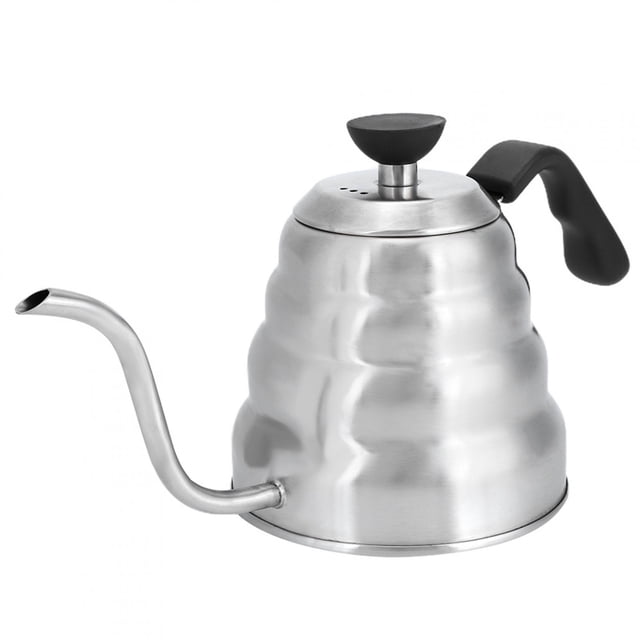 Graflsoa Cafetière à Col de Cygne en Acier Inoxydable 304 de 1200 ml - Sans Joint, Soudée, Résistante à la Rouille et aux Égratignures, Contrôle Précis du Débit d'Eau pour la Maison, le Café, l'Usage Barista, Durable et Facile à Nettoyer pour l'Infusion de Café