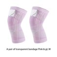 thumbnail image 4 of 1 Paire Genouillère de Sport Protection Coussin Homme Support Adulte Nylon Basketball Volleyball Protecteur Bandage Réutilisable Confortable m, 4 of 7