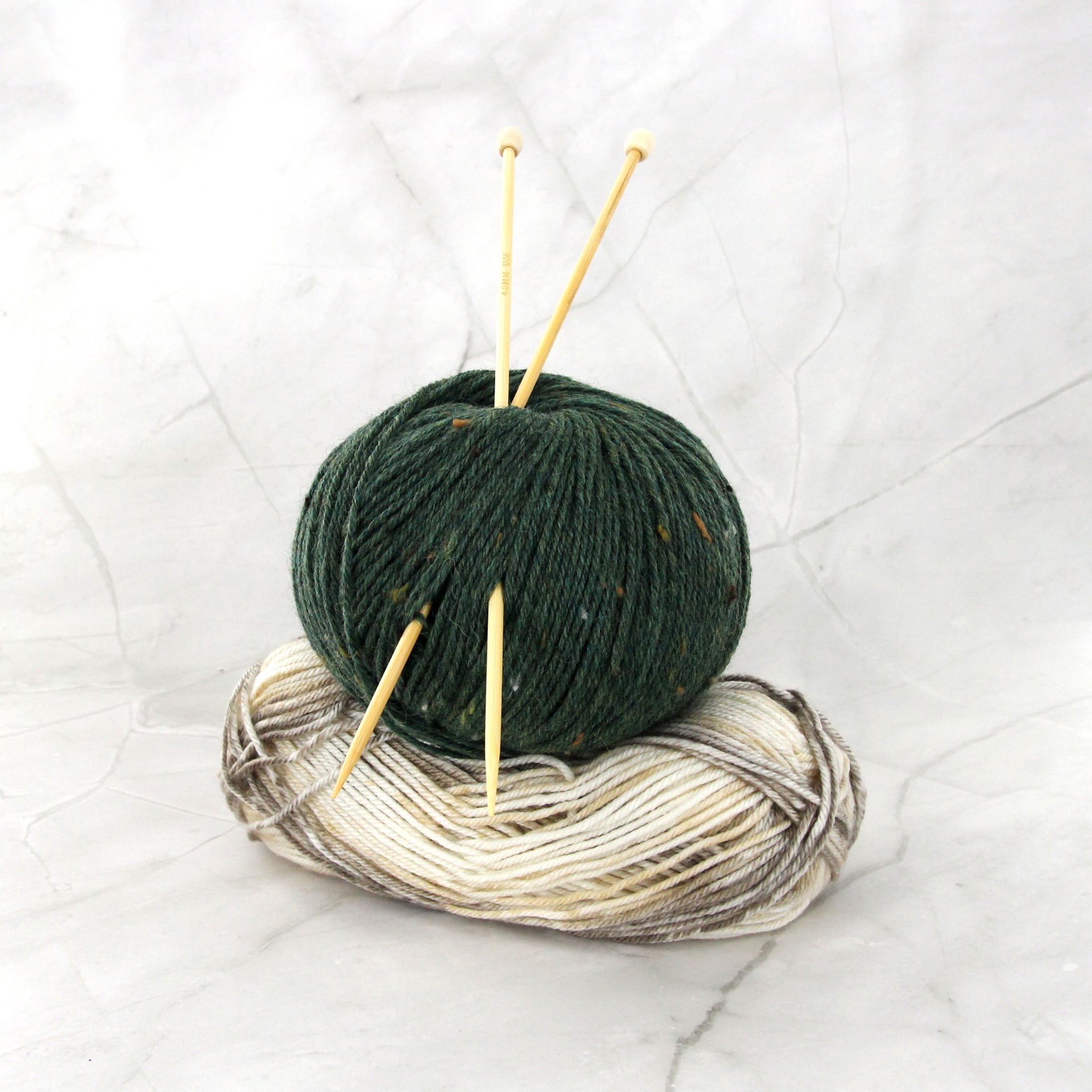 LOVE Knitting Bamboo Single-Point Needles, 25 cm (9.8 in.), 4.5 mm (0.18 in.)