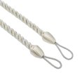 thumbnail image 4 of Agiferg Ropes Tie Backs for Window Curtain Cord Buckle Tiebacks Braided Tie Backs, 4 of 5