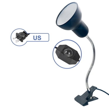 yeacher Adjustable Reptile Basking Lamp with UVA+UVB, Large Dome Heat Lamp for Turtles, Lizards, and Other Pets, Dimmable & Timer Function, Durable Iron Stand, Wide Application for Terrariums and
