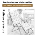 thumbnail image 4 of EGNMCR Throw Blanket Winter Chair Cushion Thickened Double Sided Lunch Break Folding Chair Cushion Chair Cushion Recliner Cushion Rocking Chair Cushion Straps Polyester Thickened Ottoman Cushion, 4 of 9