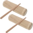 thumbnail image 4 of 2 Ensembles d'Instruments de Percussion en Bois Guiro pour l'Éducation Précoce pour Développer le Potentiel Musical, 4 of 8