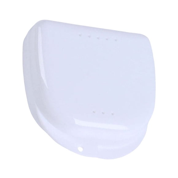 Fake Tooth Cleaning Case Leakproof Household Small Container Dustproof Leakproof Household Daily Mouthguard Retainer Organizer Orthodontic Supplies Type3