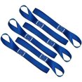 thumbnail image 1 of Heavy Duty Soft Loops –Pack Of 6 Tie Down Anchor Straps – Great For Motorcycle, Bike, Roof Rack, Etc., 1 of 5