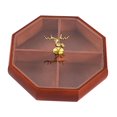 thumbnail image 3 of Divided Serving Tray Dustproof Snack Tray for Kitchen Chinese New Year Party deer handle, 3 of 8