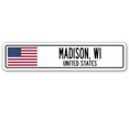 thumbnail image 1 of SignMission SSC-Madison Wi Us Street Sign - Madison, WI, United States, 1 of 1