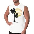 thumbnail image 3 of DPTALR Men Casual Printing Pullover Round Neck Sports Tank Tops Vest, 3 of 6