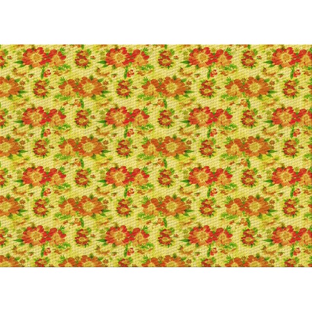 Ahgly Company Machine Washable Indoor Rectangle Transitional Banana Yellow Area Rugs, 2' x 3'