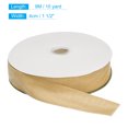 thumbnail image 2 of Unique Bargains Velvet Ribbon 1 1/2 Inch x 10 Yard Single Face Spool Silky DIY Crafts Gift Wrapping Bow Decoration Khaki, 2 of 5