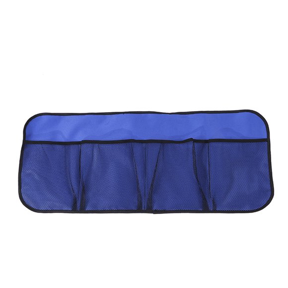 Yeacher Organisateur de Voiture Auto Coffre Siège Arrière Sac de Rangement Universel Poche en Filet Bleu