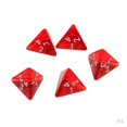 thumbnail image 1 of 20x 2cm Polyhedral Four Sided Dice Set Role Playing Table Games D4 Math Counting Toys, 1 of 4