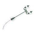 thumbnail image 1 of relayinert Mini Landscape Streetlight Prop Realistic Miniature Lamp Fittings Green/White, 1 of 6