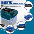 thumbnail image 3 of Compact Cordless Power Tool Battery Chargers (110V Input for Kobalt 24V Charger), 3 of 6