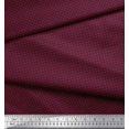 thumbnail image 2 of Soimoi Velvet Fabric Dots Dots Printed Fabric 1 Yard 58 Inch Wide, 2 of 5