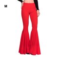 thumbnail image 3 of Transemion Stretchy Woman Pants Lightweight Multiple Sizes Available Comfortable Trousers red M 1Set, 3 of 6