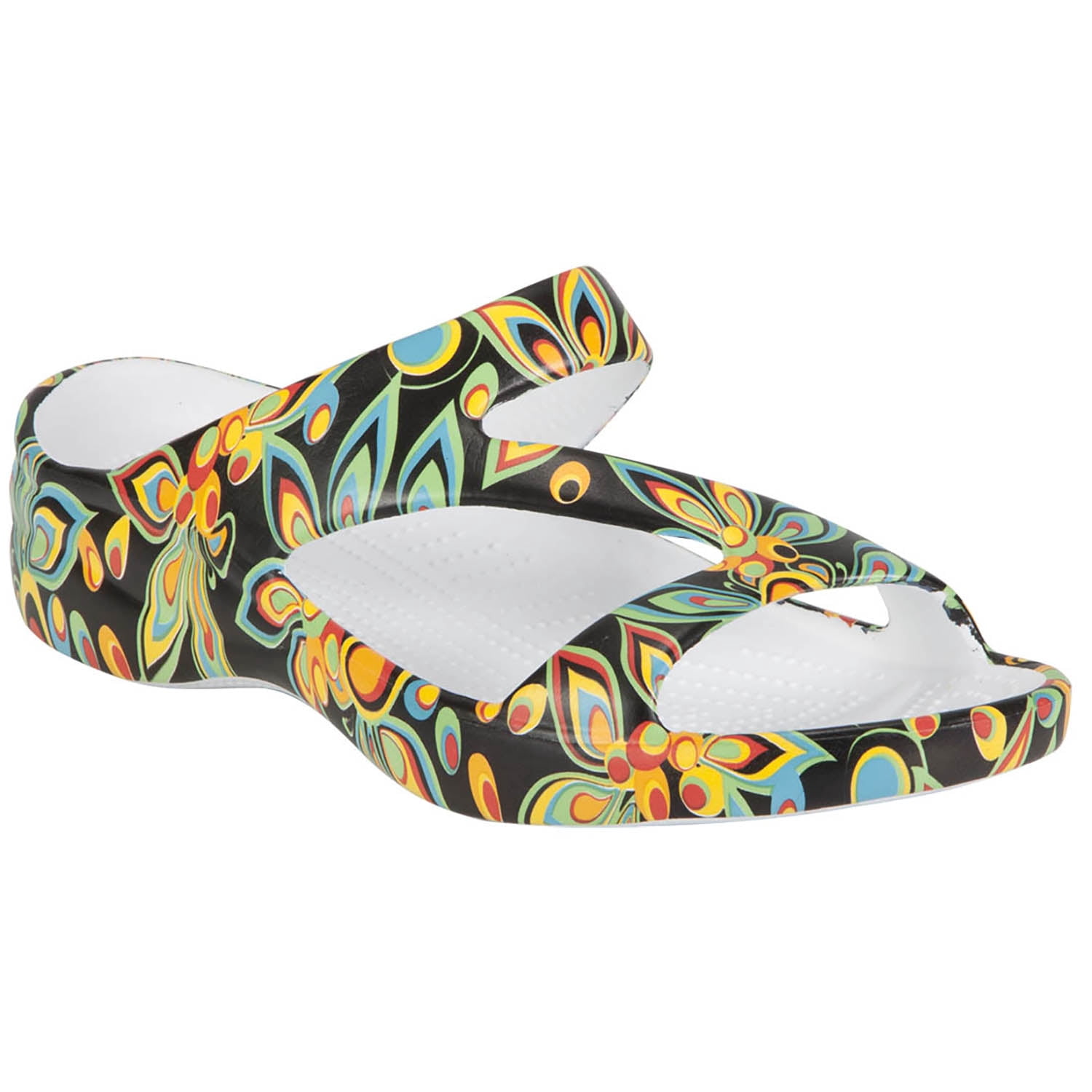 Women's Loudmouth Z Sandals Shagadelic Black Size 5