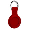 thumbnail image 1 of 【2 Pks】 [PST] Silicone Protective Case Cover Holder Keychain with Ring for AirTag, 1 of 2