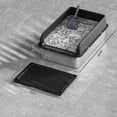 thumbnail image 1 of Jumbo Stainless Steel Cat Litter Box - 8" Deep, Non-Stick, Leakproof with Lid, Mat & Scoop for Large Cats, 1 of 6