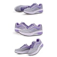 thumbnail image 4 of Chaussures pour Femmes Course Chaussures de Course pour Femmes Chaussures à Secouer Maille Semelles Épaisses Rehaussées Voyage Course Chaussures de Sport Femmes, 4 of 5