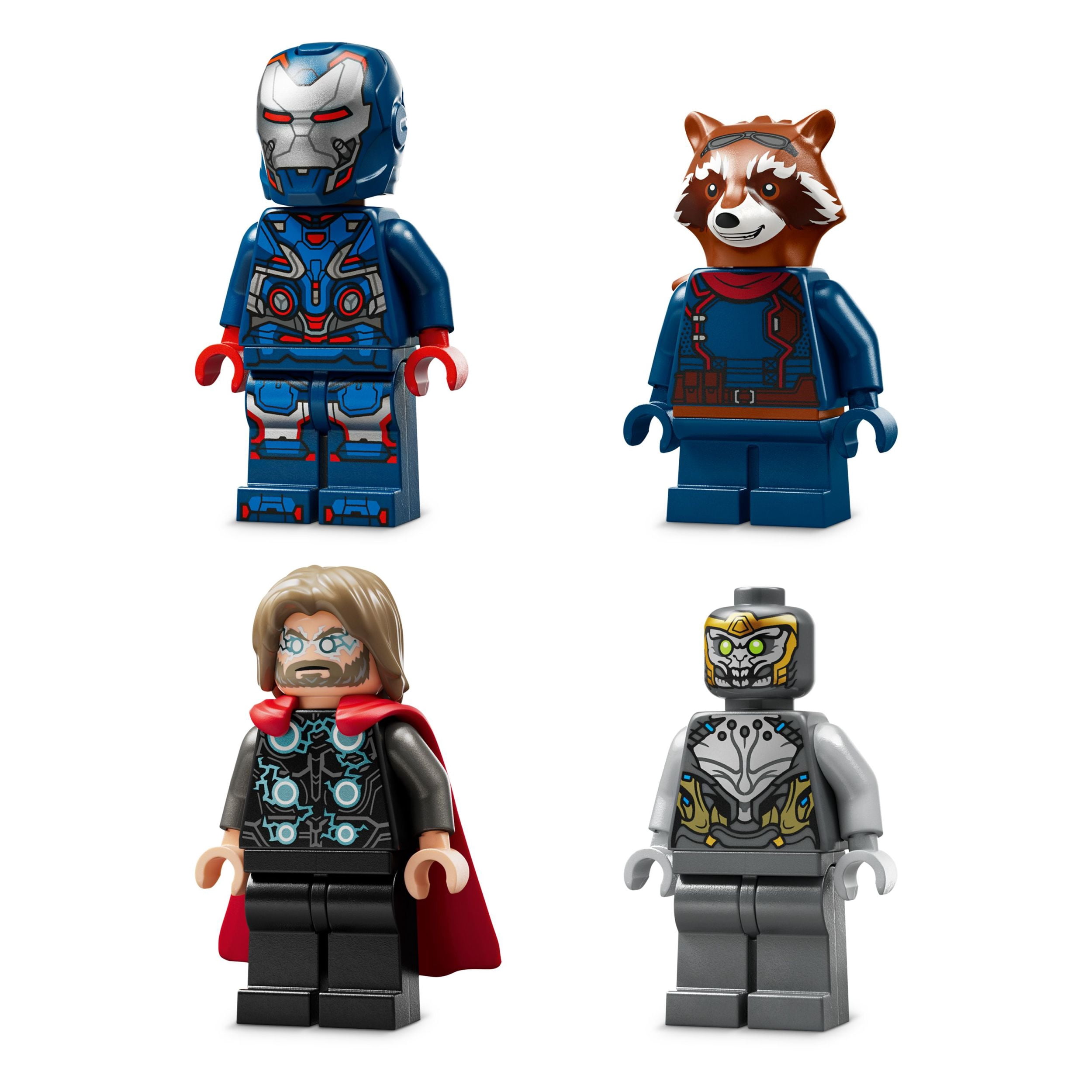 LEGO Marvel Thor contre les Chitauri dans Avengers : Phase Finale, Action de Superhéros 76322