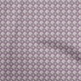 thumbnail image 1 of oneOone Silk Tabby Dusty Purple Fabric Retro Map Craft Projects Decor Fabric Printed By The Yard 42 Inch Wide, 1 of 5