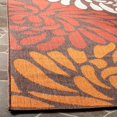 thumbnail image 3 of Safavieh Veranda Chocolate Indoor Outdoor Rug - 4' x 5'7", 3 of 5
