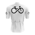 thumbnail image 2 of Chandail de Cyclisme Blanc Bike Forever - TG, 2 of 3