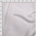 thumbnail image 3 of oneOone Polyester Lycra Fabric Blue & Peach Flower Floral Printed Craft Fabric BTY 56 Inch Wide, 3 of 4