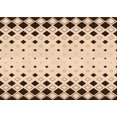 thumbnail image 1 of Ahgly Company Machine Washable Indoor Rectangle Transitional Sienna Brown Area Rugs, 2' x 3', 1 of 7