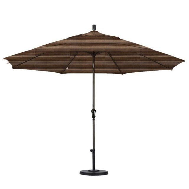 California Umbrella 11' Patio Umbrella in Terrace Sequoia