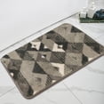 thumbnail image 4 of Xihbxyly Rug Area Rug Living Room Bedroom Rug Bathroom Floor Mat Microfiber Inkjet Printing Bathroom Absorbent Foot Mat Bedroom Door Mat Non Slip Mat Flocked Carpet Geometric Pattern, 4 of 6