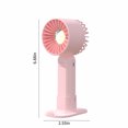 thumbnail image 3 of Fwttom Portable Small Fan, Mini Circulator Fan 3 Speed Small Room Portable Desktop Table Cool Fan Powered By USB for Home Office Car Outdoor Travel, 3 of 8