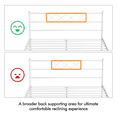 thumbnail image 4 of Fullfurnique Simple Metal Platform Bed Frame with Headboard and Footboard, Queen, White, 4 of 7