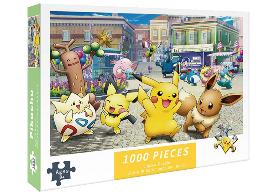 Jigsaw Puzzles for Adults Kids 1000 Pieces, Large Puzzle Family Game Adult Decompression Child Education Gift for DIY Intellective Educational Game, Gift
