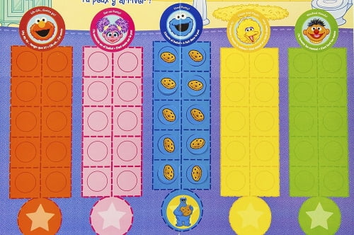 Sesame Street Trousse de Récompense pour l'Apprentissage à la Propreté