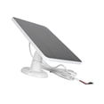 thumbnail image 1 of Solar Panel for Security Camera, 5V 10W Continuous Solar Power Supply, IP66 Waterproof Solar Charger with 9.8ft Cable, Compatible with  Doorbell 2K 2 3 3+ 4 Plus, 1 of 7