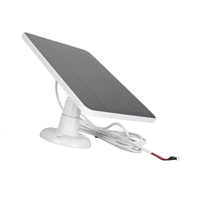 Solar Panel for Security Camera, 5V 10W Continuous Solar Power Supply, IP66 Waterproof Solar Charger with 9.8ft Cable, Compatible with Doorbell 2K 2 3 3+ 4 Plus