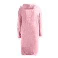 thumbnail image 5 of Women‘s Long Large Classic Cardigans Cable Knit Hood Sweater Oversized Button Duster Coat with Pocket 2024, 5 of 5