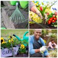 thumbnail image 3 of 2pcs Household Gardening Tool Durable 3-claw and 9-tooth Rakes for Outdoor, 3 of 8