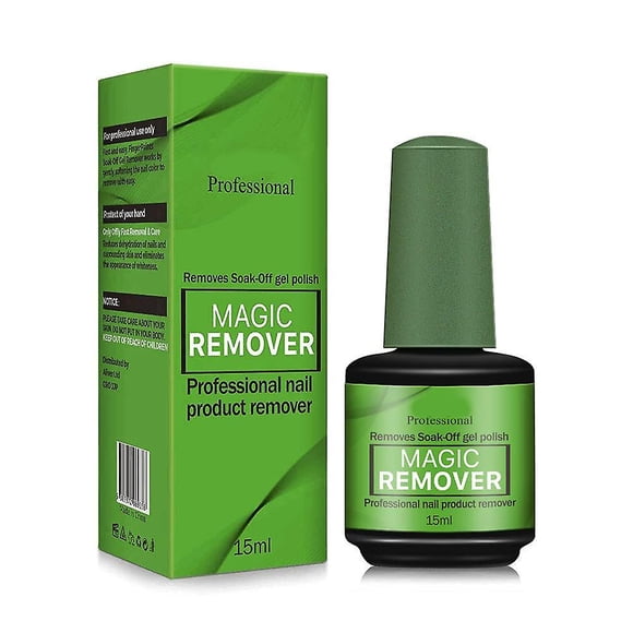 Dissolvant de Vernis à Ongles Magique à Trempage Rapide, Professionnel, en 3 Min, Élimine Rapidement le Gel de Vernis à Trempage Uv Art, Vernis à Ongles