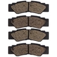 thumbnail image 4 of Niche Rear Brake Pad Set for Yamaha YXZ1000R Organic UTV 2 Pack 519-KPA2366D, 4 of 5