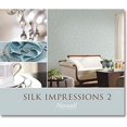 thumbnail image 2 of Silk Impressions 2, Contemporary Floral Gray Wallpaper Roll, 2 of 2